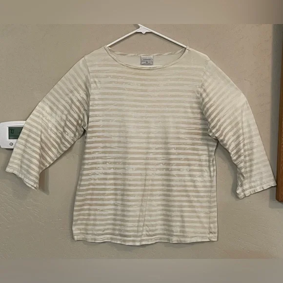 CMC Color Me Cotton Shirt, Size Large, 3/4 Length Sleeves - Picture 1 of 4